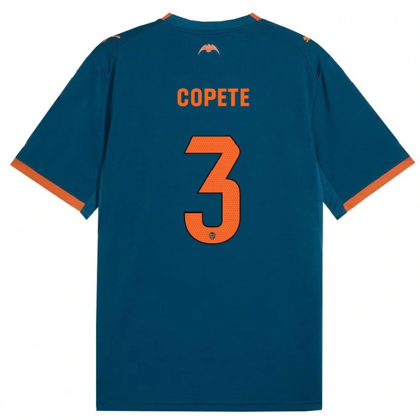 Danxen Herren José Copete #3 Stahlblau Orange Auswärtstrikot Trikot 2026/27 T-Shirt Schweiz