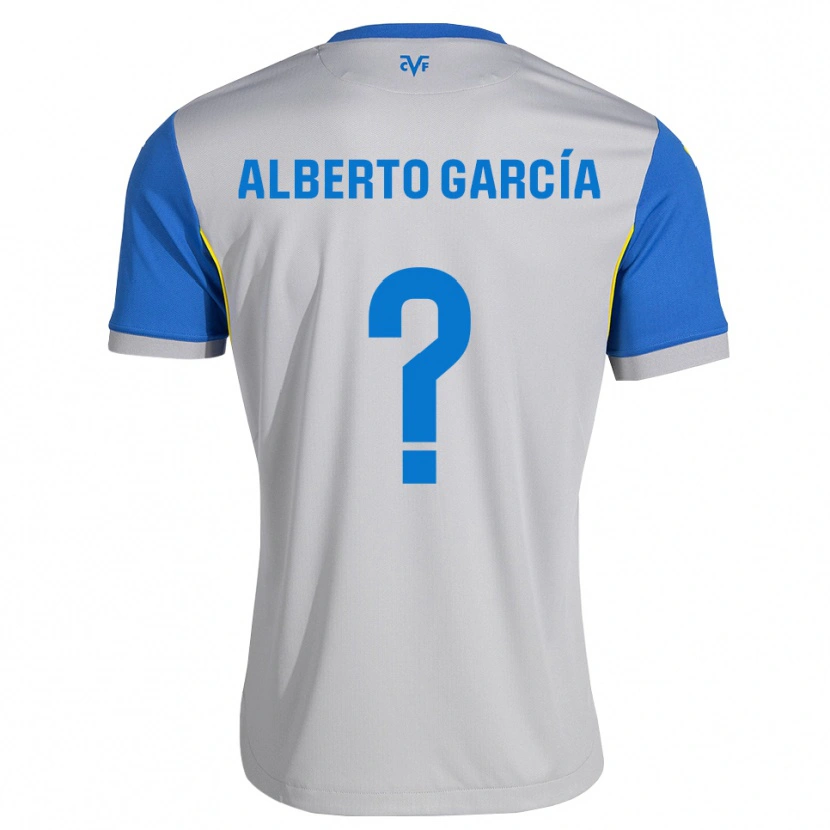 Danxen Herren Alberto García #0 Dodgerblau Grau Auswärtstrikot Trikot 2026/27 T-Shirt Schweiz