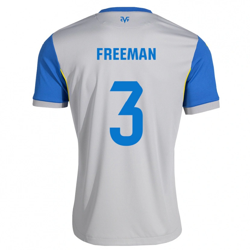 Danxen Herren Alex Freeman #3 Dodgerblau Grau Auswärtstrikot Trikot 2026/27 T-Shirt Schweiz