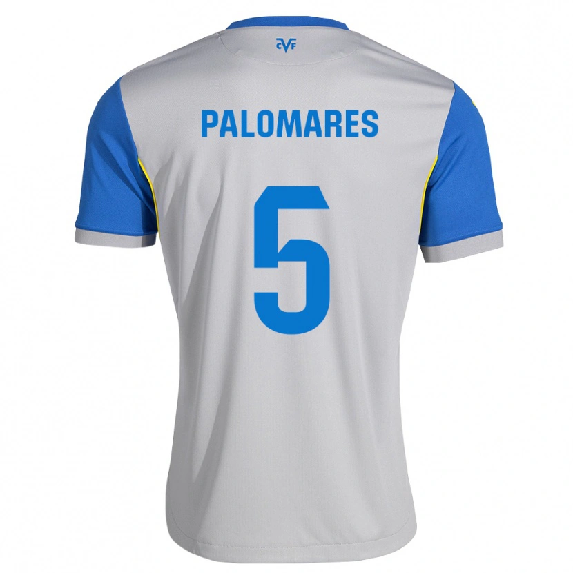 Danxen Herren Alejandro Palomares #5 Dodgerblau Grau Auswärtstrikot Trikot 2026/27 T-Shirt Schweiz