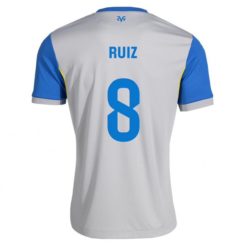 Danxen Herren Adri Ruiz #8 Dodgerblau Grau Auswärtstrikot Trikot 2026/27 T-Shirt Schweiz