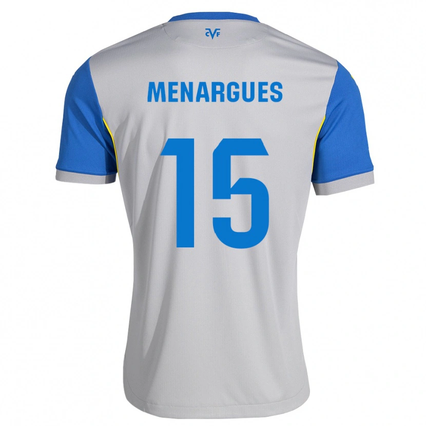 Danxen Herren Joseda Menargues #15 Dodgerblau Grau Auswärtstrikot Trikot 2026/27 T-Shirt Schweiz