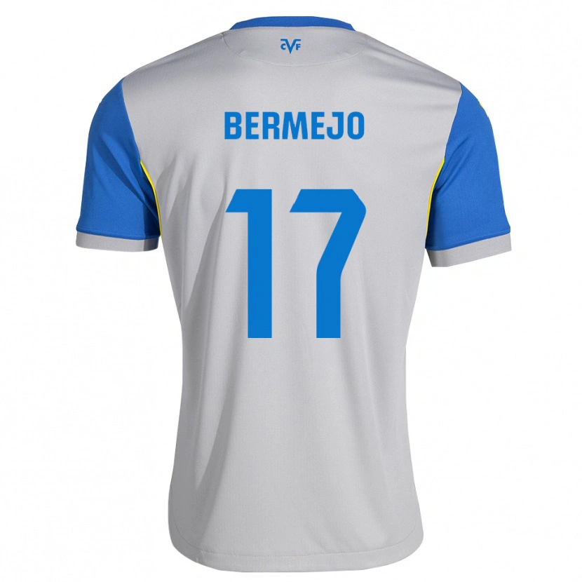 Danxen Herren Celso Bermejo #17 Dodgerblau Grau Auswärtstrikot Trikot 2026/27 T-Shirt Schweiz