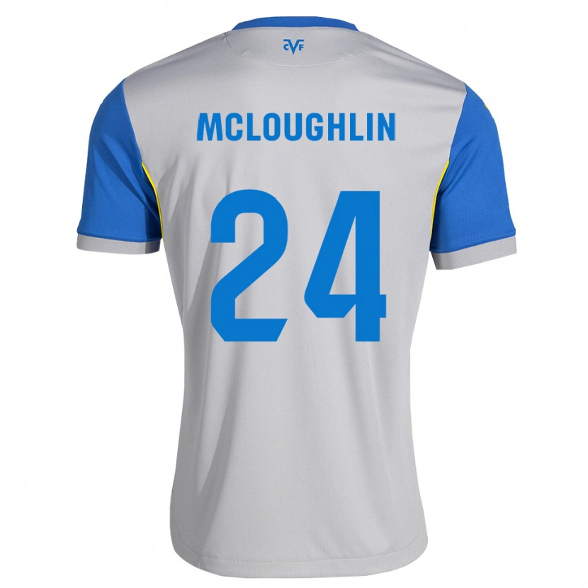 Danxen Herren Caden Mcloughlin #24 Dodgerblau Grau Auswärtstrikot Trikot 2026/27 T-Shirt Schweiz