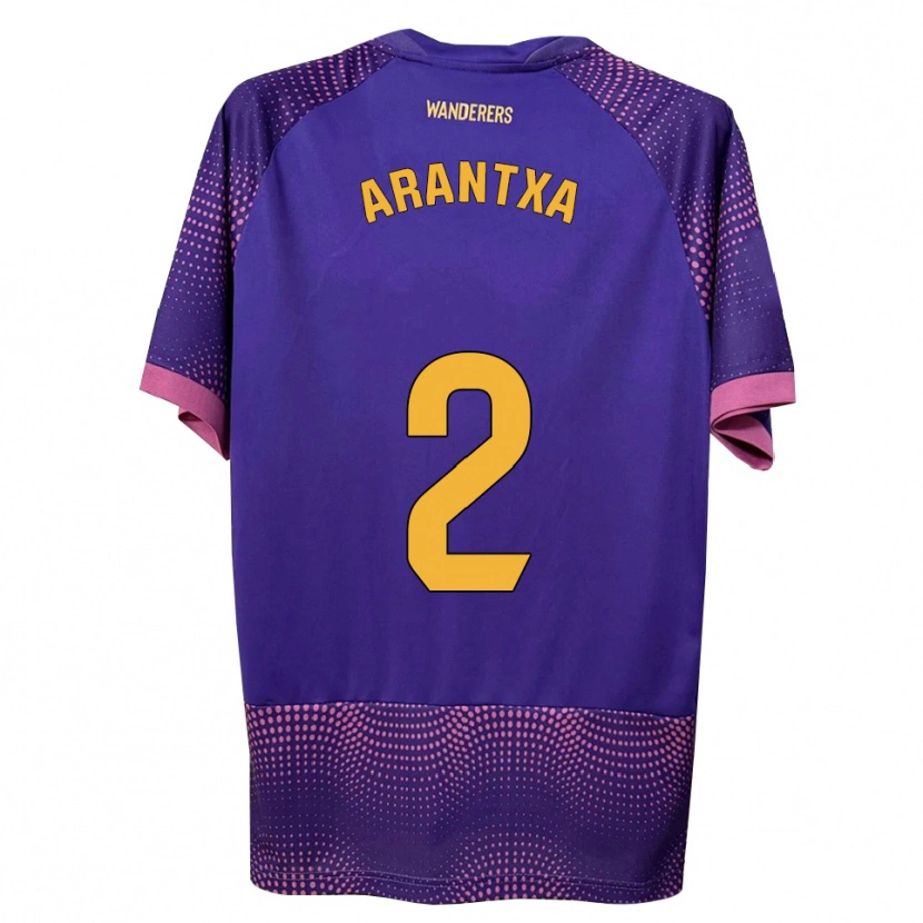 Danxen Herren Arantxa Perez Ochando #2 Lila Weiß Rosa Auswärtstrikot Trikot 2026/27 T-Shirt Schweiz