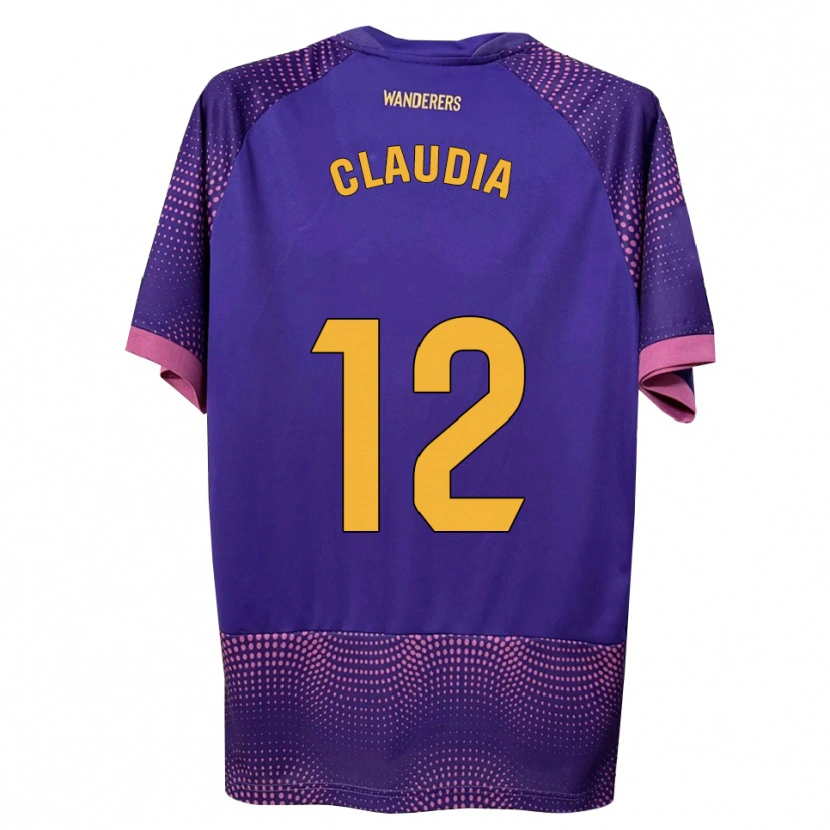 Danxen Herren Claudia Rabasco Campello #12 Lila Weiß Rosa Auswärtstrikot Trikot 2026/27 T-Shirt Schweiz