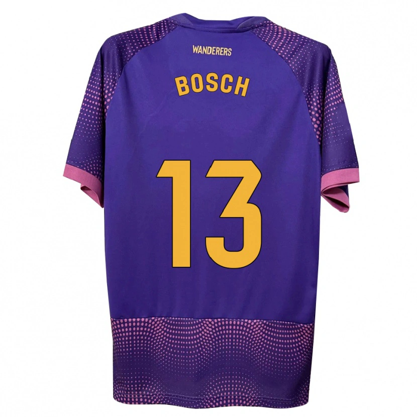 Danxen Herren Owen Bosch #13 Lila Weiß Rosa Auswärtstrikot Trikot 2026/27 T-Shirt Schweiz