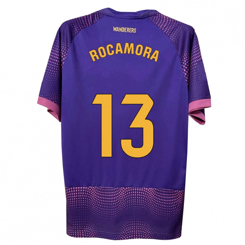 Danxen Herren María Rocamora Díaz #13 Lila Weiß Rosa Auswärtstrikot Trikot 2026/27 T-Shirt Schweiz