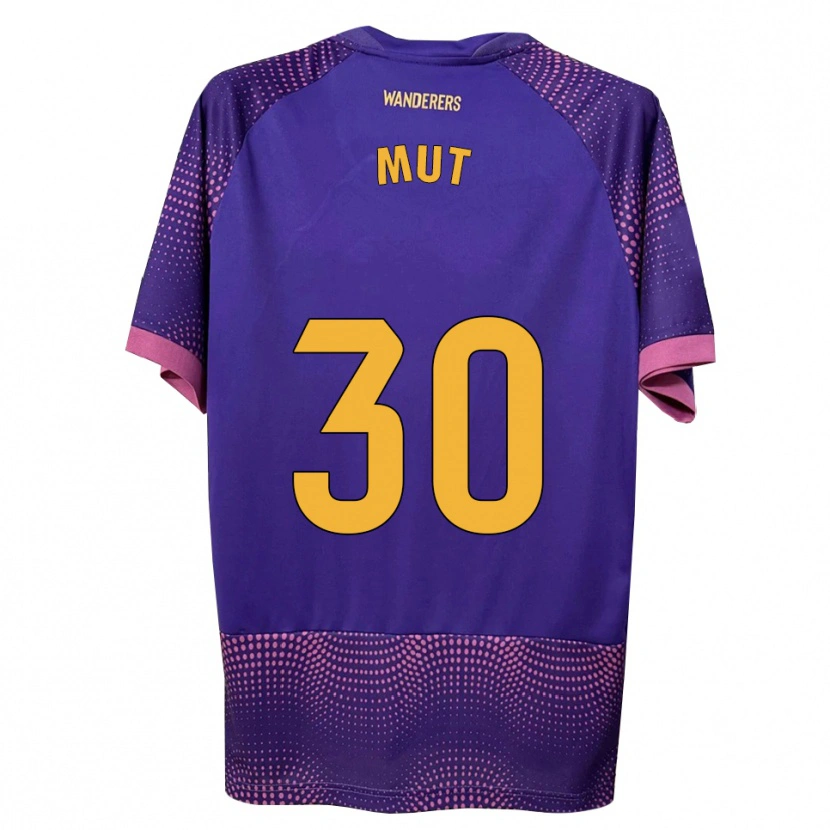 Danxen Herren Joan Mut #30 Lila Weiß Rosa Auswärtstrikot Trikot 2026/27 T-Shirt Schweiz