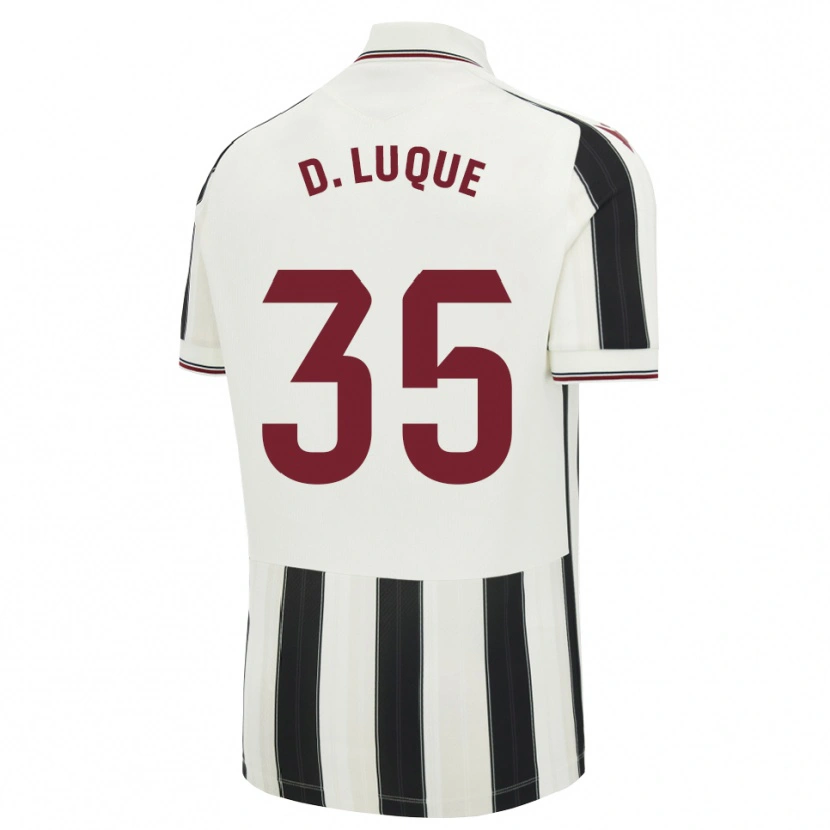 Danxen Herren Daniela Luque Fernández #35 Schwarz Weiß Rot Auswärtstrikot Trikot 2026/27 T-Shirt Schweiz