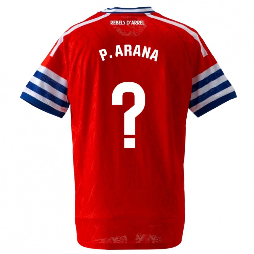 Danxen Herren Paula Arana Montes #0 Königsblau Rot Auswärtstrikot Trikot 2026/27 T-Shirt Schweiz