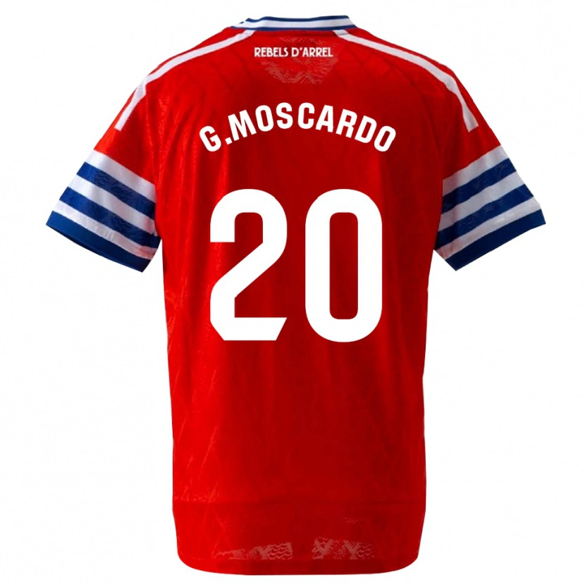 Danxen Herren Gabriel Moscardo #20 Königsblau Rot Auswärtstrikot Trikot 2026/27 T-Shirt Schweiz