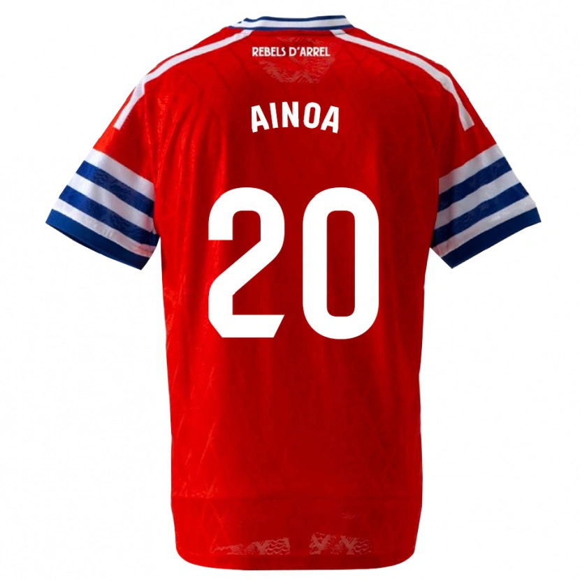 Danxen Herren Ainoa Campo #20 Königsblau Rot Auswärtstrikot Trikot 2026/27 T-Shirt Schweiz