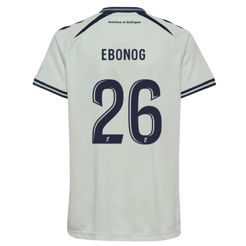 Danxen Herren Simon Ebonog #26 Mitternachtsblau Weiß Auswärtstrikot Trikot 2026/27 T-Shirt Schweiz
