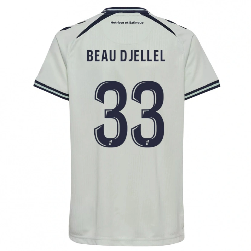 Danxen Herren Yanis Beau Djellel #33 Mitternachtsblau Weiß Auswärtstrikot Trikot 2026/27 T-Shirt Schweiz