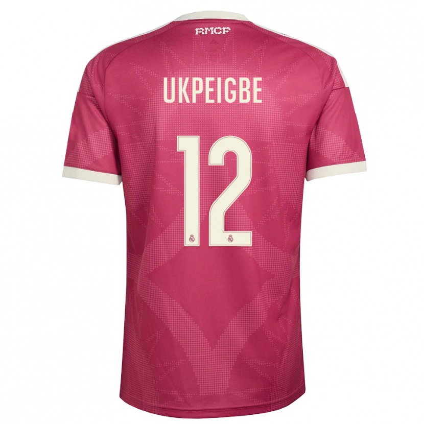 Danxen Herren Melvin Ukpeigbe #12 Blassviolett Rot Weiß Ausweichtrikot Trikot 2026/27 T-Shirt Schweiz