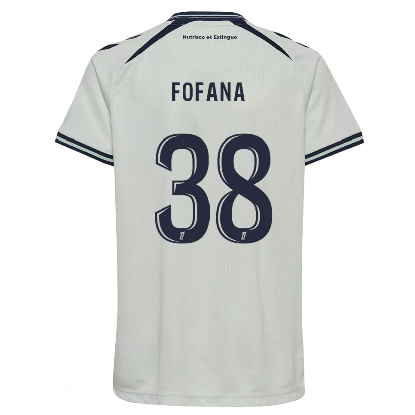 Danxen Herren Rayan Fofana #38 Mitternachtsblau Weiß Auswärtstrikot Trikot 2026/27 T-Shirt Schweiz