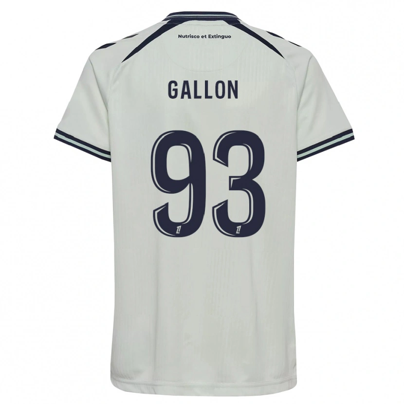 Danxen Herren Gauthier Gallon #93 Mitternachtsblau Weiß Auswärtstrikot Trikot 2026/27 T-Shirt Schweiz