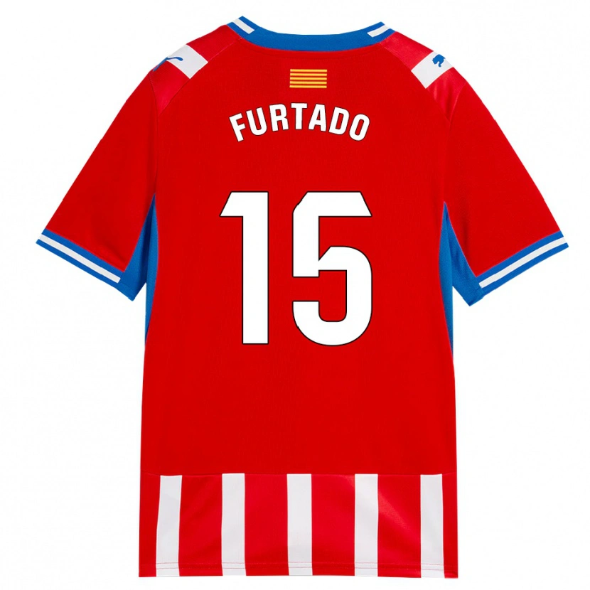 Danxen Damen Mauro Furtado #15 Rot Weiß Himmelblau Heimtrikot Trikot 2026/27 T-Shirt Schweiz