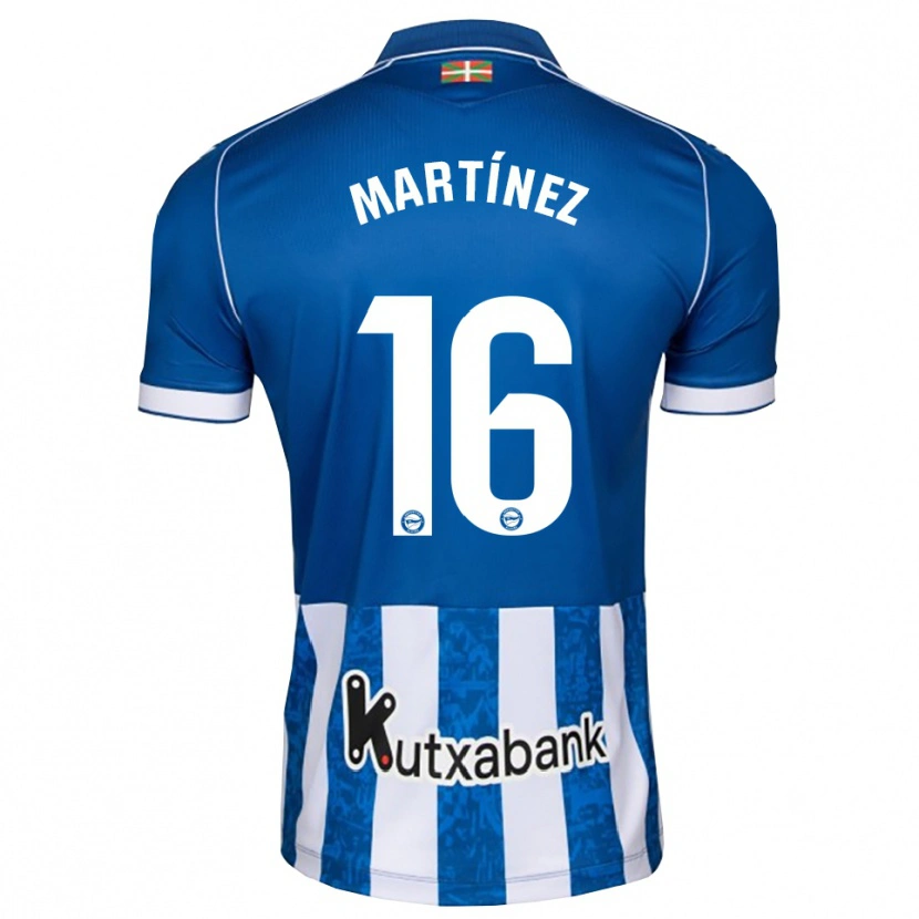 Danxen Damen Hugo Martínez #16 Blau Weiß Schwarz Heimtrikot Trikot 2026/27 T-Shirt Schweiz