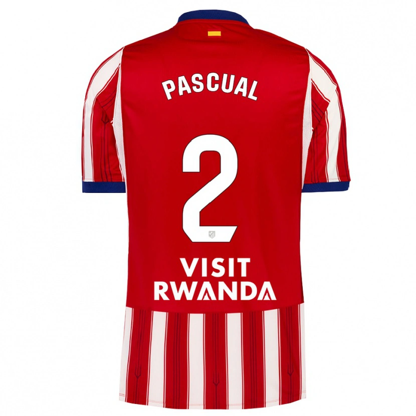 Danxen Damen Martin Pascual #2 Königsblau Rot Weiß Heimtrikot Trikot 2026/27 T-Shirt Schweiz
