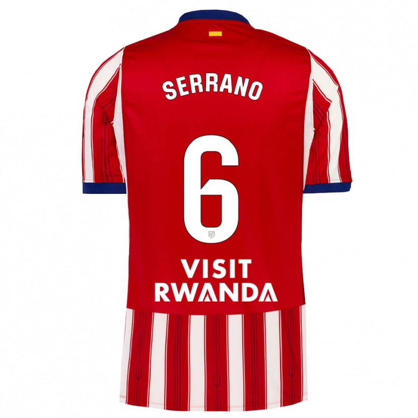 Danxen Damen Javi Serrano #6 Königsblau Rot Weiß Heimtrikot Trikot 2026/27 T-Shirt Schweiz