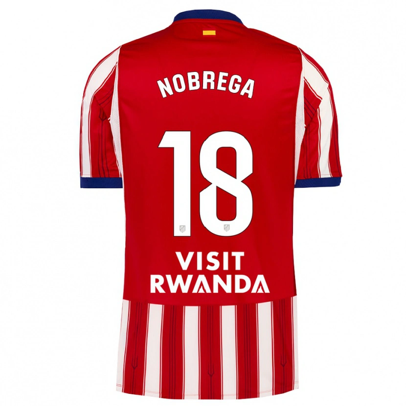 Danxen Damen Abraham Nobrega #18 Königsblau Rot Weiß Heimtrikot Trikot 2026/27 T-Shirt Schweiz