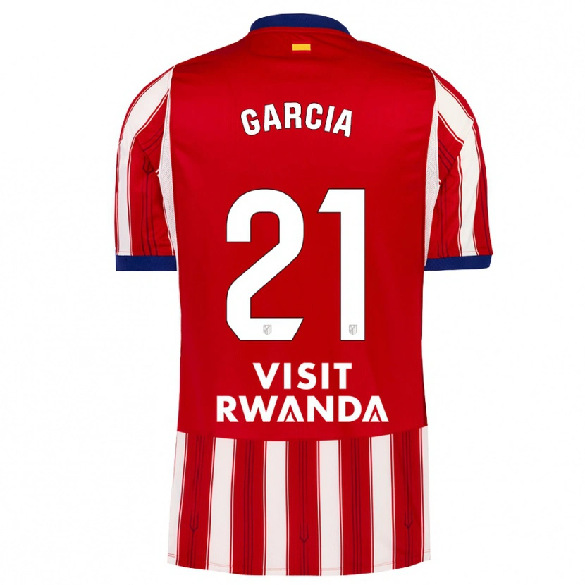 Danxen Damen Sheila Garcia #21 Königsblau Rot Weiß Heimtrikot Trikot 2026/27 T-Shirt Schweiz