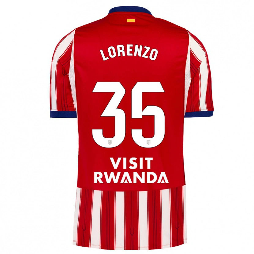 Danxen Damen Diego Lorenzo #35 Königsblau Rot Weiß Heimtrikot Trikot 2026/27 T-Shirt Schweiz