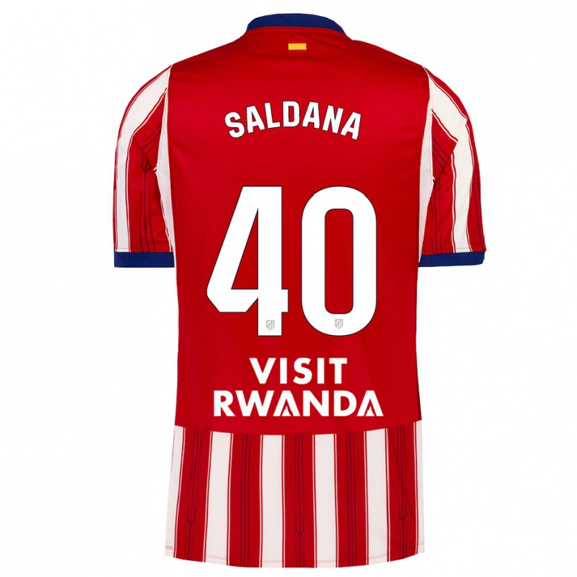 Danxen Damen Jose Saldana #40 Königsblau Rot Weiß Heimtrikot Trikot 2026/27 T-Shirt Schweiz