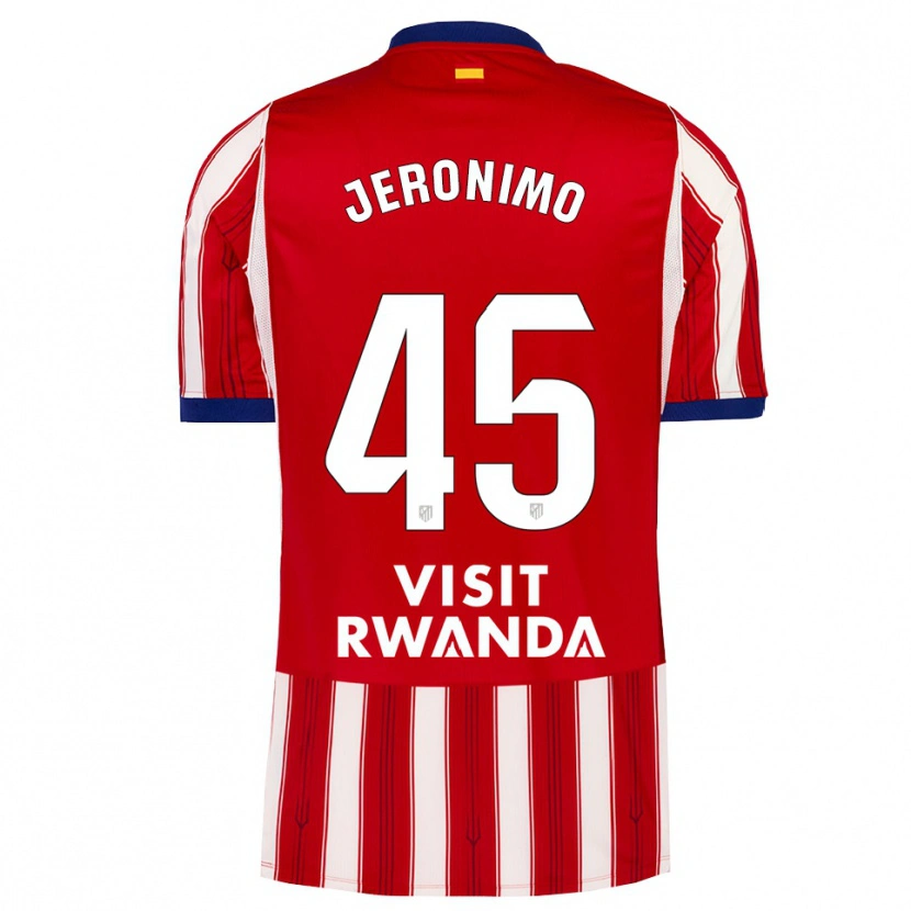 Danxen Damen Isaiah Jeronimo #45 Königsblau Rot Weiß Heimtrikot Trikot 2026/27 T-Shirt Schweiz