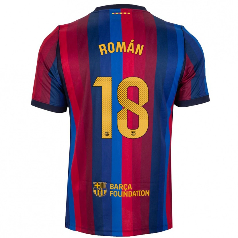 Danxen Damen Pocho Román #18 Königsblau Rot Gelb Heimtrikot Trikot 2026/27 T-Shirt Schweiz