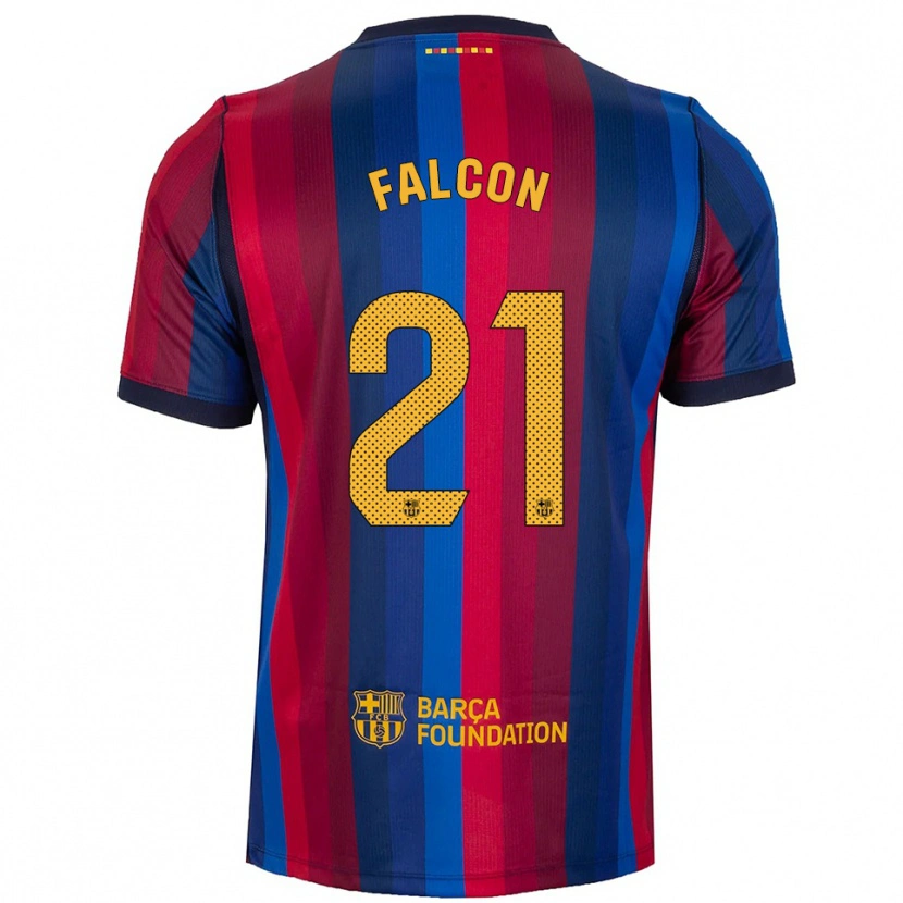 Danxen Damen Andrea Falcon #21 Königsblau Rot Gelb Heimtrikot Trikot 2026/27 T-Shirt Schweiz