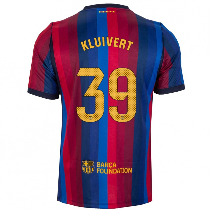 Danxen Damen Shane Kluivert #39 Königsblau Rot Gelb Heimtrikot Trikot 2026/27 T-Shirt Schweiz
