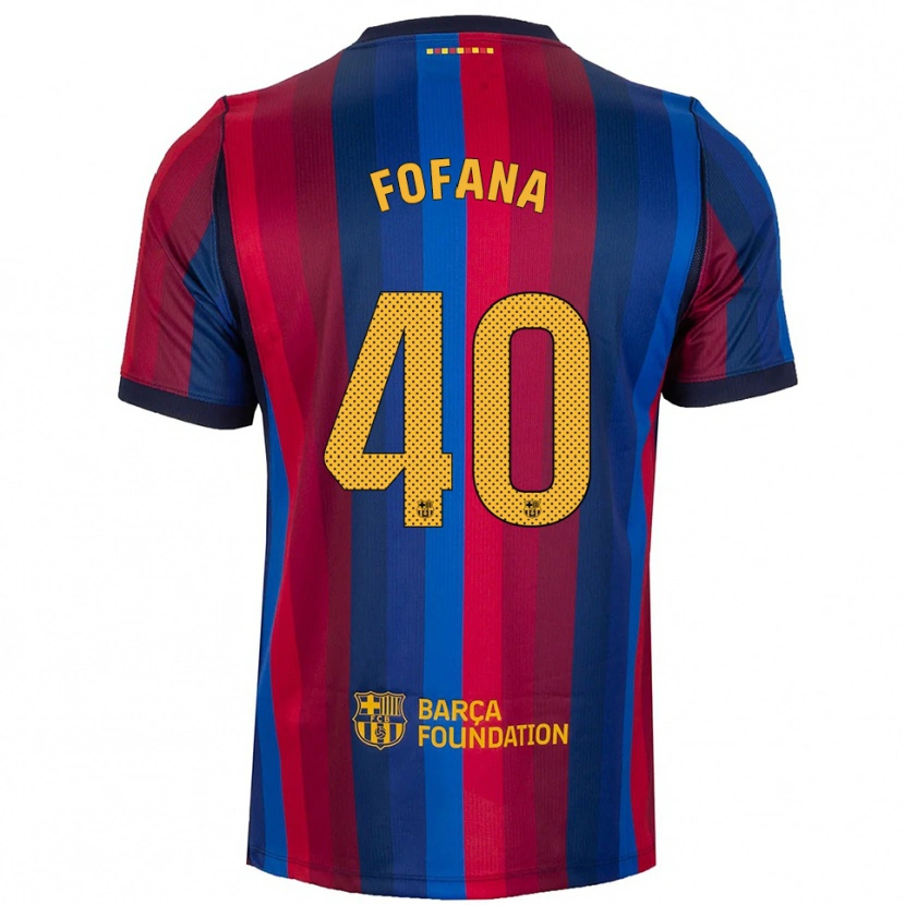 Danxen Damen Nuhu Fofana #40 Königsblau Rot Gelb Heimtrikot Trikot 2026/27 T-Shirt Schweiz