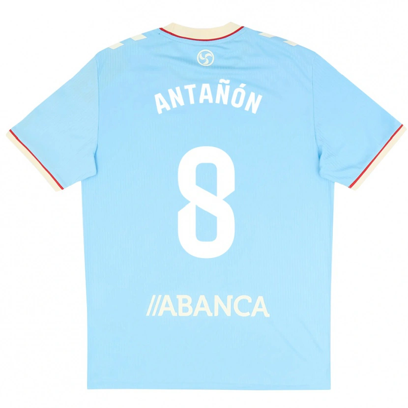 Danxen Damen Andrés Antañón #8 Himmelblau Weiß Rot Heimtrikot Trikot 2026/27 T-Shirt Schweiz