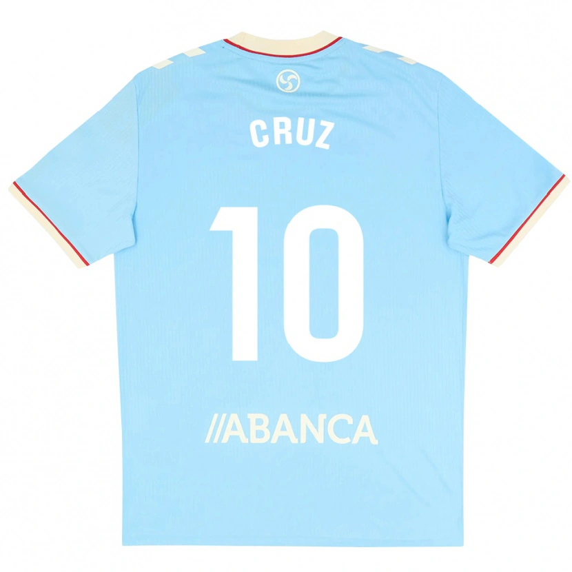 Danxen Damen Tati Cruz #10 Himmelblau Weiß Rot Heimtrikot Trikot 2026/27 T-Shirt Schweiz