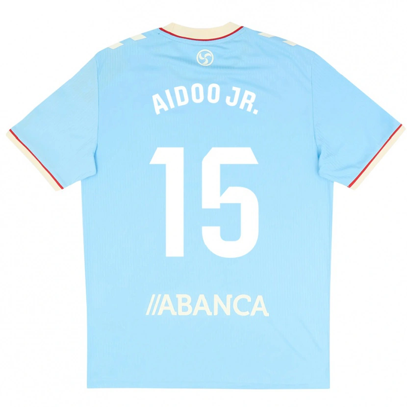 Danxen Damen Joseph Aidoo #15 Himmelblau Weiß Rot Heimtrikot Trikot 2026/27 T-Shirt Schweiz