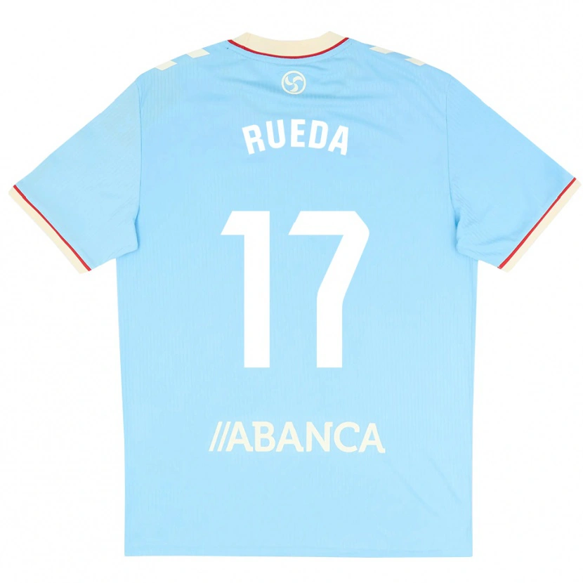 Danxen Damen Javi Rueda #17 Himmelblau Weiß Rot Heimtrikot Trikot 2026/27 T-Shirt Schweiz