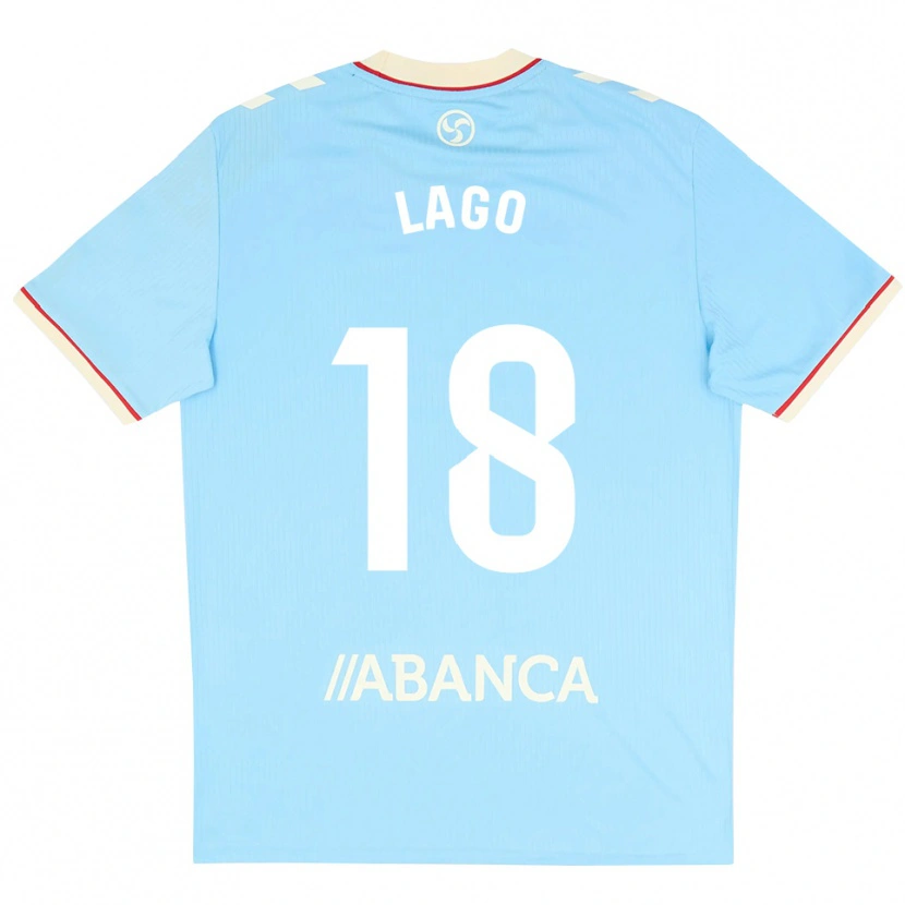 Danxen Damen Yoel Lago #18 Himmelblau Weiß Rot Heimtrikot Trikot 2026/27 T-Shirt Schweiz