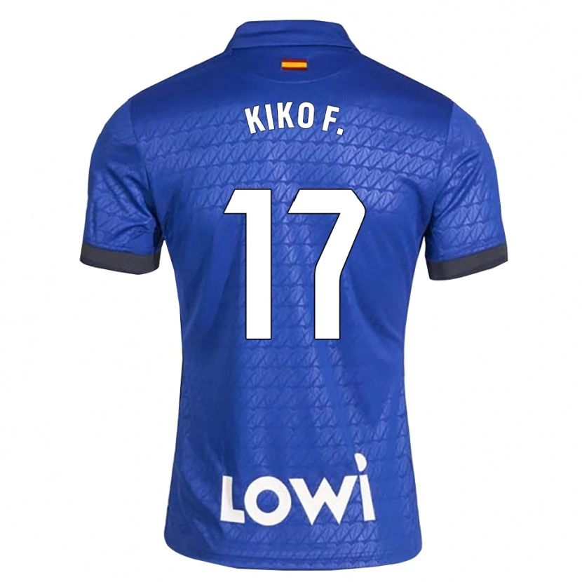 Danxen Damen Kiko Femenía #17 Blau Weiß Schwarz Heimtrikot Trikot 2026/27 T-Shirt Schweiz
