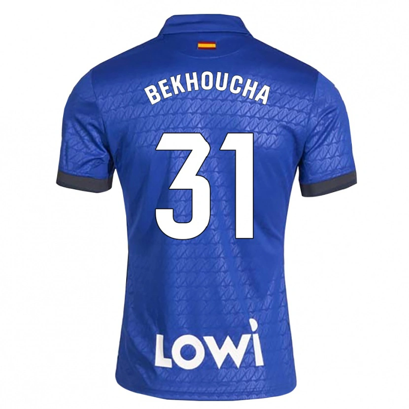 Danxen Damen Ismael Bekhoucha #31 Blau Weiß Schwarz Heimtrikot Trikot 2026/27 T-Shirt Schweiz