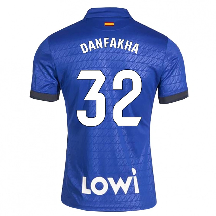 Danxen Damen Ibrahima Danfakha #32 Blau Weiß Schwarz Heimtrikot Trikot 2026/27 T-Shirt Schweiz
