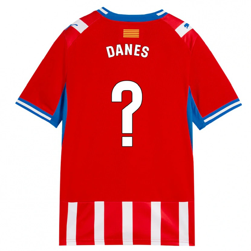 Danxen Damen Jan Danés #0 Rot Weiß Himmelblau Heimtrikot Trikot 2026/27 T-Shirt Schweiz