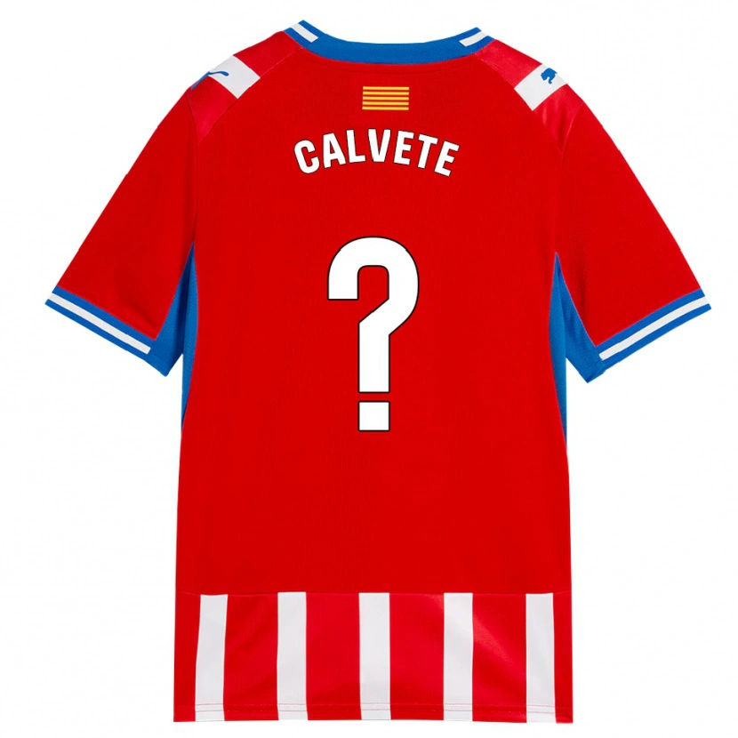 Danxen Damen Pablo Calvete #0 Rot Weiß Himmelblau Heimtrikot Trikot 2026/27 T-Shirt Schweiz