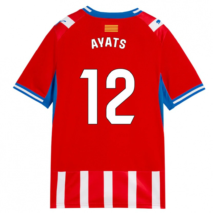 Danxen Damen Mònica Ayats #12 Rot Weiß Himmelblau Heimtrikot Trikot 2026/27 T-Shirt Schweiz