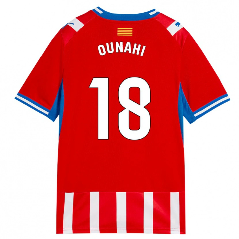 Danxen Damen Azzedine Ounahi #18 Rot Weiß Himmelblau Heimtrikot Trikot 2026/27 T-Shirt Schweiz