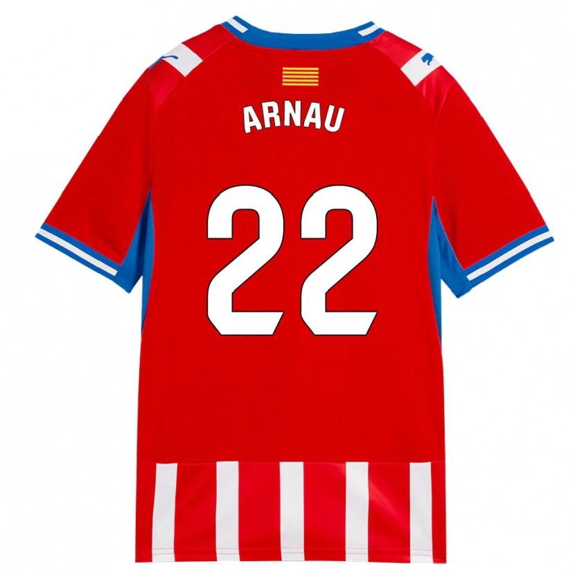 Danxen Damen Pol Arnau #22 Rot Weiß Himmelblau Heimtrikot Trikot 2026/27 T-Shirt Schweiz