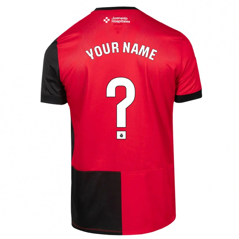Danxen Damen Ihren Namen #0 Schwarz Rot Weiß Heimtrikot Trikot 2026/27 T-Shirt Schweiz