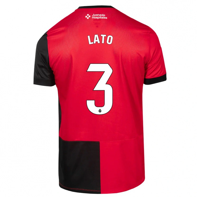 Danxen Damen Toni Lato #3 Schwarz Rot Weiß Heimtrikot Trikot 2026/27 T-Shirt Schweiz